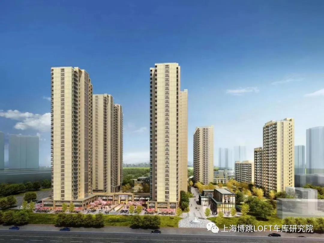 盐城采用了LOFT车库武汉当代集团春风十里项目现已结构封顶！